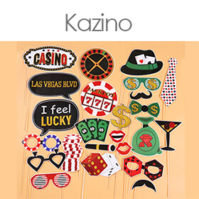 aksesuarai kazino tema foto budele